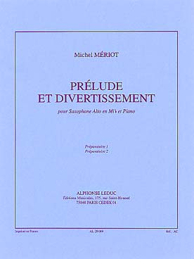Illustration de Prélude et divertissement