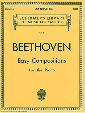 Illustration beethoven easy composition
