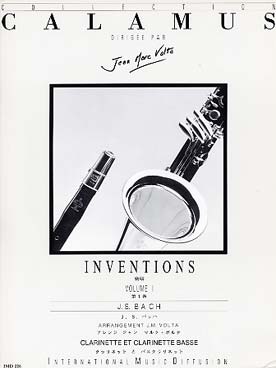Illustration de Inventions (tr. Volta) - Vol. 1 : BWV 772 à 778