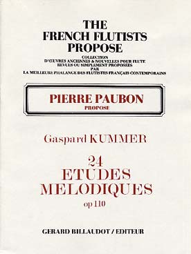 Illustration de 24 Études mélodiques op. 110