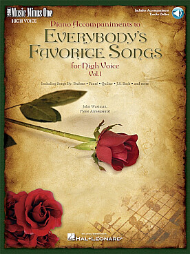 Illustration de EVERYBODY'S FAVORITE SONGS - Vol. 1 : voix haute