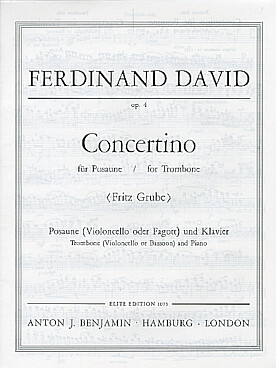 Illustration de Concertino op. 4 en mi b M
