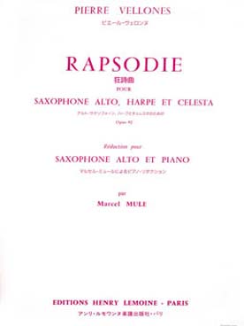 Illustration de Rhapsodie op. 92