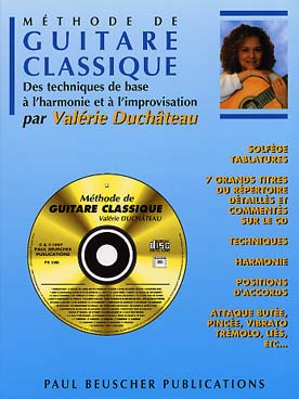 Illustration duchateau methode de guitare classique