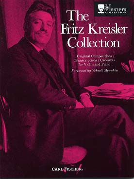 Illustration de The Kreisler collection : compositions originales, transcriptions, cadences - Vol. 1