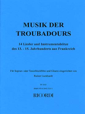 Illustration de Musik der troubadours