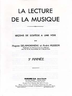 Illustration delamoriniere/musson lecture musique 3em