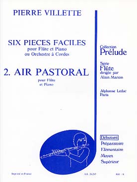 Illustration de 6 Pièces faciles N° 2 : Air pastoral
