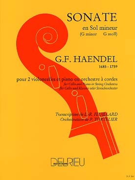 Illustration de Sonate en sol m pour 2 violoncelles