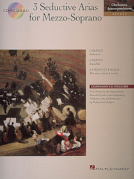Illustration 3 airs pour mezzo-soprano (avec cd)