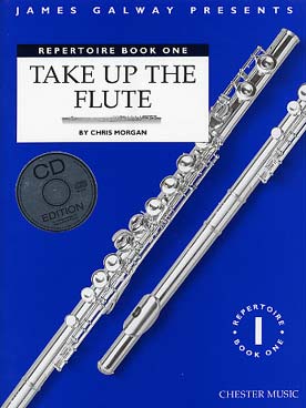 Illustration de TAKE UP THE FLUTE (Chris Morgan) : répertoire progressif pour 1 ou 2 flûtes et piano, avec CD - Vol. 1
