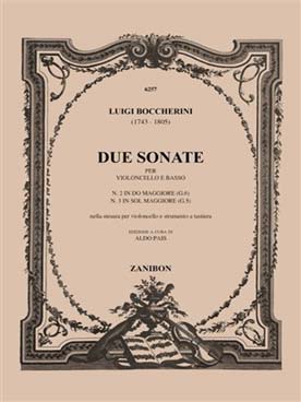 Illustration boccherini sonates 2 et 3