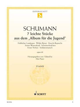 Illustration de Album à la jeunesse op. 68 - éd. Schott
