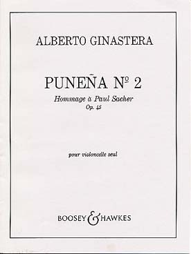 Illustration de Puenena N° 2 op. 45 : hommage à Paul Sacher