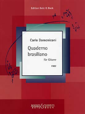 Illustration de Quaderno brasiliano per Chitarra 1 et 2