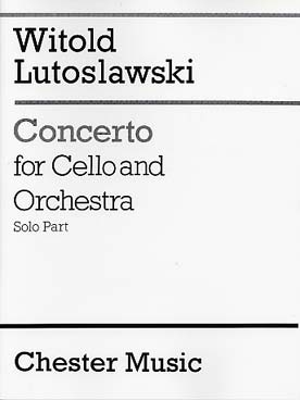 Illustration de Concerto pour violoncelle et orchestre - partie violoncelle solo