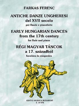 Illustration de Danses hongroises anciennes du 17e siècle