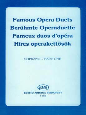 Illustration de Famous opéra duets pour soprano/baryton - Vol. 2 : Mozart, Rossini et Verdi