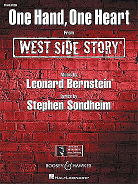 Illustration de West Side Story : One hand, one heart  en mi b