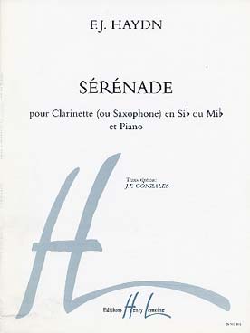 Illustration de Sérénade (clarinette ou saxophone alto)