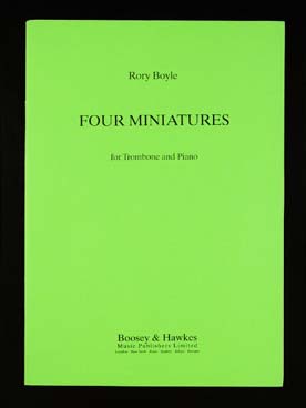 Illustration de 4 Miniatures    