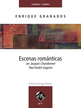 Illustration granados escenas romanticas