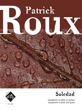 Illustration roux soledad saxo ou flute et guitare