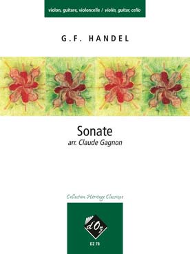 Illustration haendel sonate op. 1/11