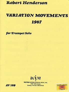 Illustration de Variation movements 1967 pour trompette en ut seule