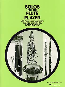 Illustration solos for the flute player