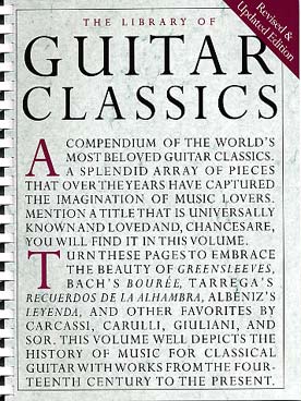 Illustration de The Library of guitar classics