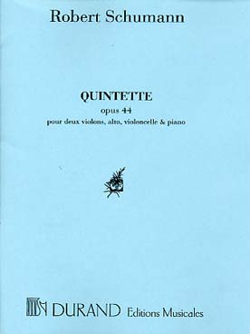 Illustration de Quintette op. 44 pour 2 violons, alto, violoncelle et piano