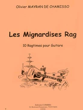 Illustration de Les Mignardises Rag, 10 ragtimes (solfège et tablature)