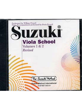 Illustration suzuki viola school vol. 1/2 cd