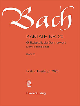 Illustration de Cantate BWV 20 "O Ewigkeit, du Donnerwort"