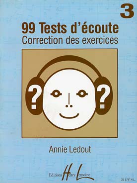 Illustration de 99 Tests d'écoute - Vol. 3 : corrigé