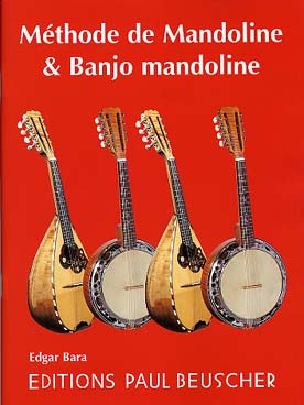 Illustration bara methode mandoline & banjo mandoline