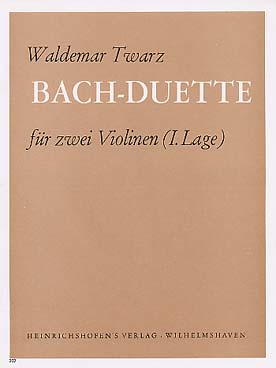 Illustration de Bach-duette (tr. Twarz)
