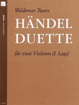 Illustration de Haendel-duette (tr. Twarz)