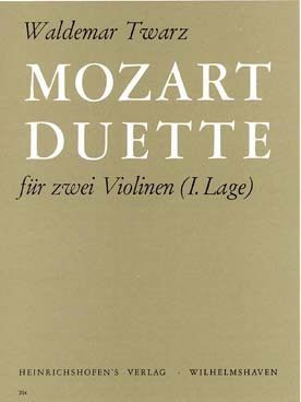 Illustration mozart mozart-duette (tr. twarz)