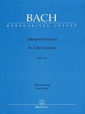 Illustration de Passion selon St Jean BWV 245, réd. chœur et piano