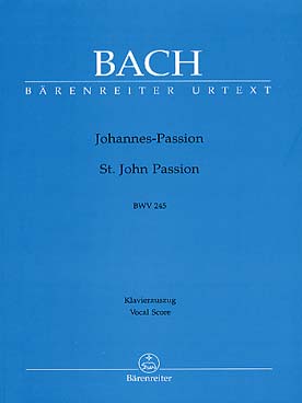 Illustration de Passion selon St Jean BWV 245, réd. chœur et piano