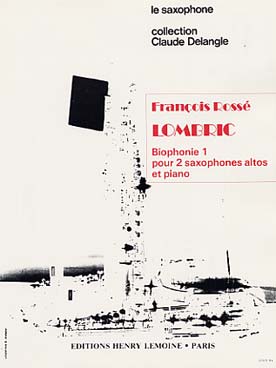 Illustration de Lombric pour 2 saxophones et piano