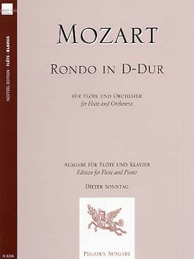 Illustration mozart rondo k anh 184 en re maj
