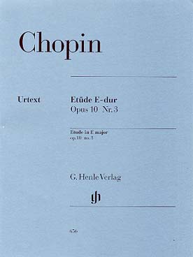 Illustration de Étude op. 10 N° 3 ("Tristesse")
