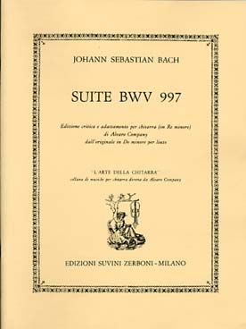 Illustration de Suites pour luth - N° 2 BWV 997 en ré m