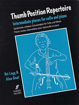 Illustration de THUMB POSITION REPERTOIRE (le répertoire de la position du pouce) : pièces de Mozart, Schubert, Tartini...