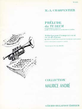 Illustration de Prélude du "Te Deum" pour 2 trompettes et piano