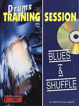 Illustration drums training session : blues &shuffle