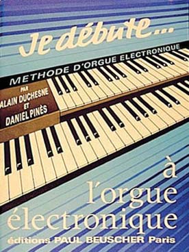 Illustration duchesne/pines je debute orgue electron.